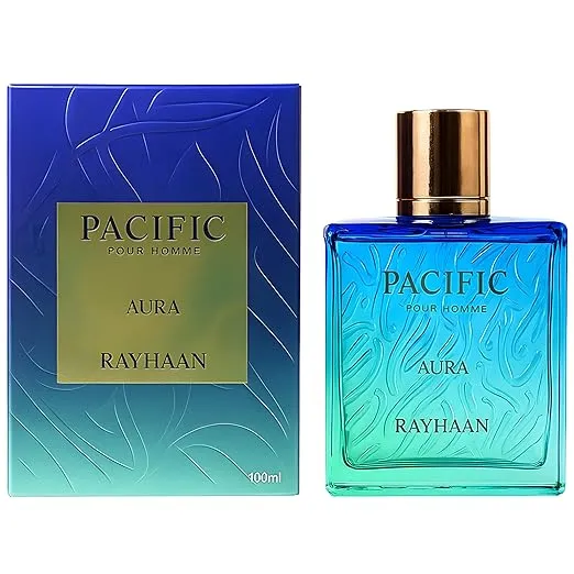 Perfume Masculino Rayhaan Pacific Aura EDP 100 ml