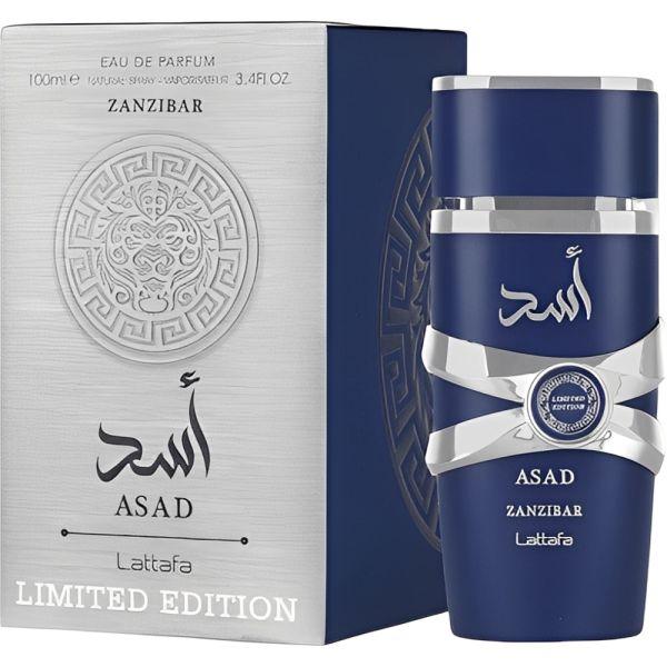 Perfume Lattafa Asad Zanzibar Edição Limitada EDP - Masculino 100mL