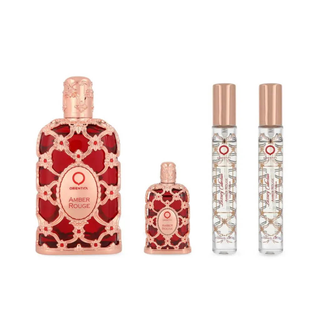 Kit Orientica Amber Rouge EDP 80 ml + 7,5 ml + 2x10 ml