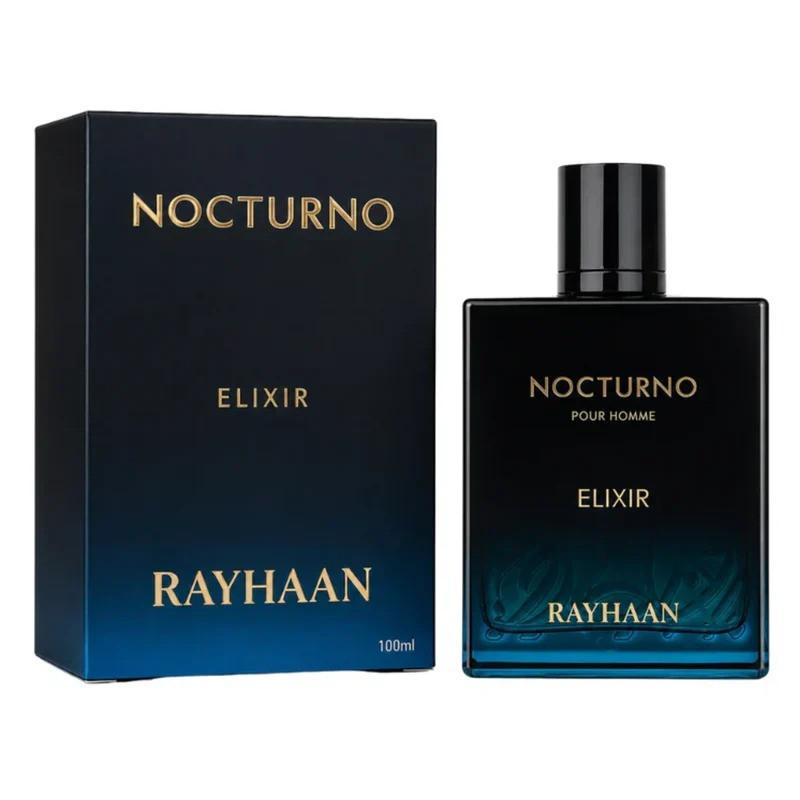 Perfume Rayhaan Nocturno Elixir Masculino Eau de Parfum - 100ml