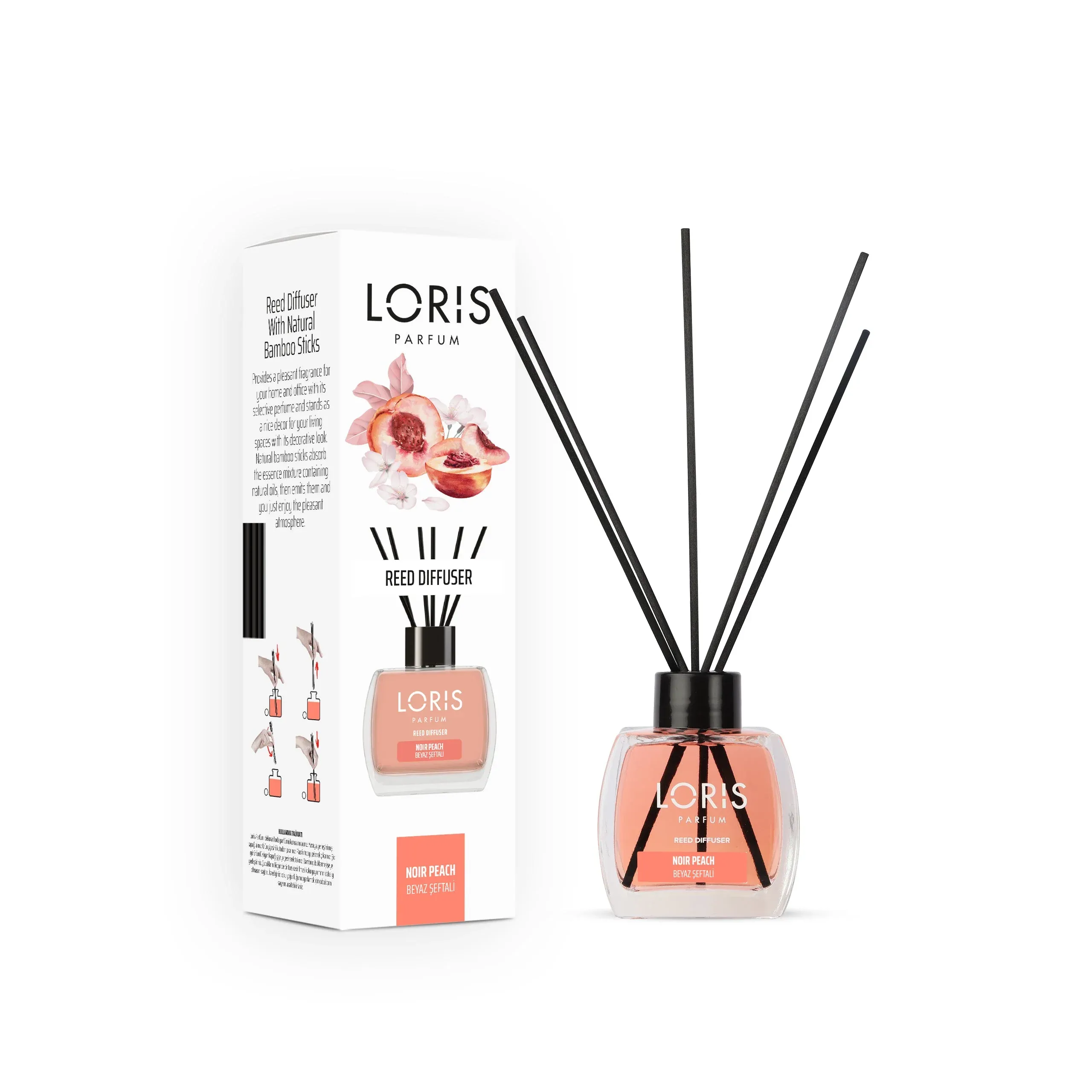 Difusor de Ambiente Loris Noir Peach 120ml