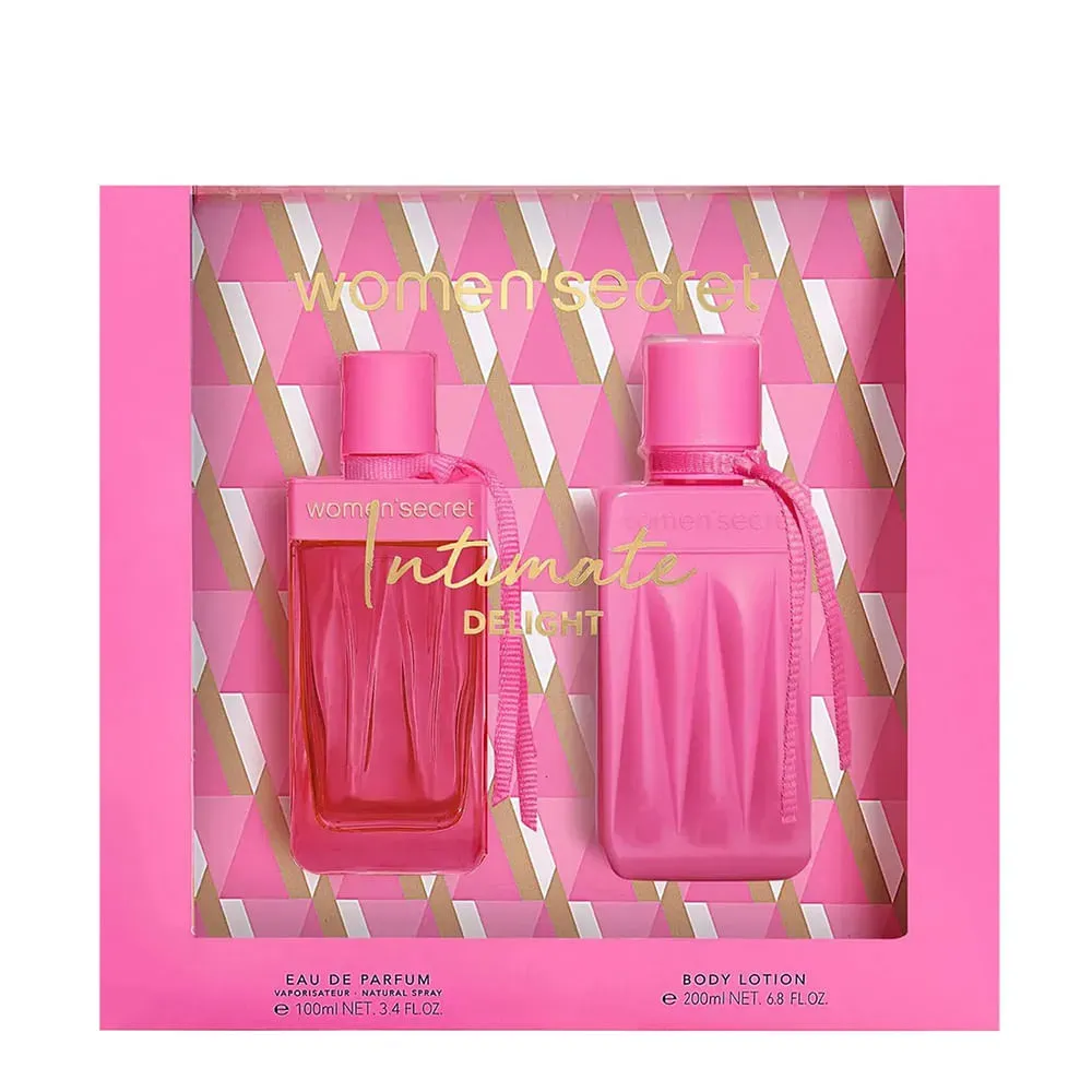 Kit Women’secret Intimate Delight Feminino Eau de Parfum 100ml + Body Lotion 200ml