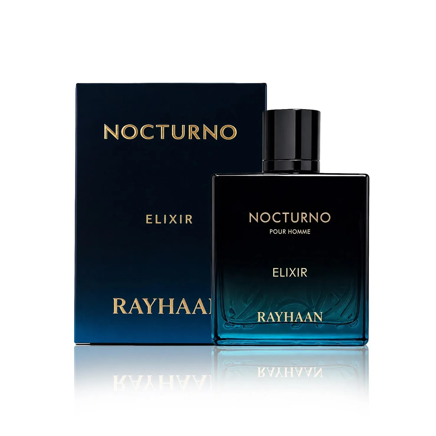 Perfume Masculino Rayhaan Nocturno Elixir Eau de Parfum 100 ml