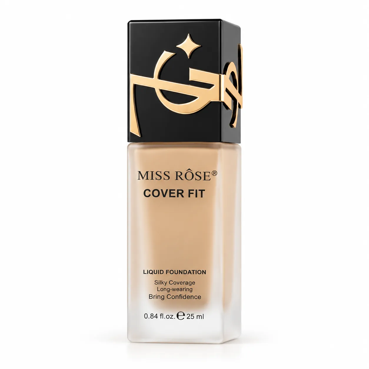 Base Líquida Miss Rose Cover Fit Beige 5 25ml