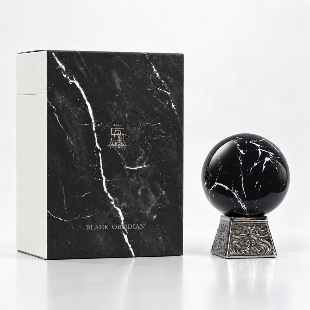 Perfume Masculino Aurora Scents Black Obsidian Extrait de Parfum 100 ml
