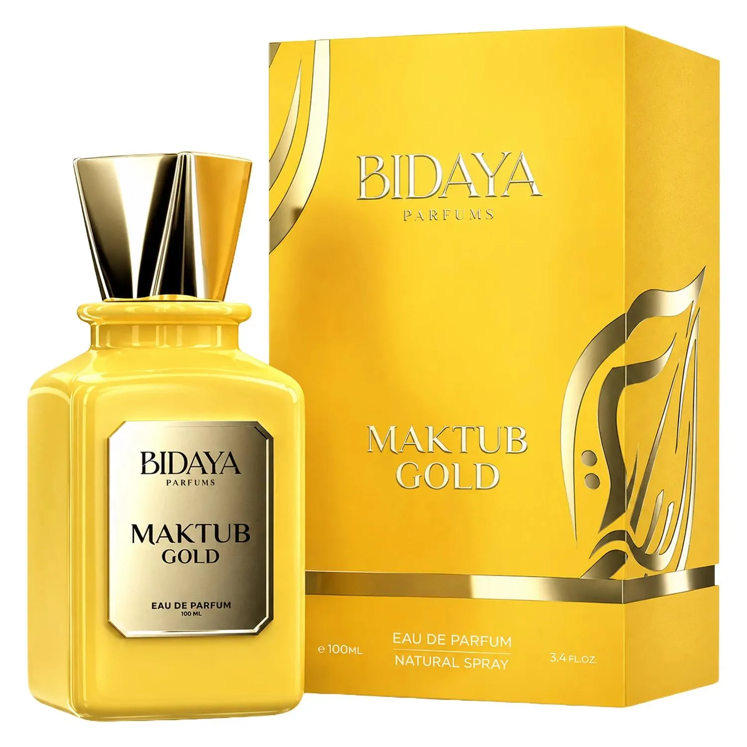 Perfume Unissex Bidaya Maktub Gold EDP 100 ml