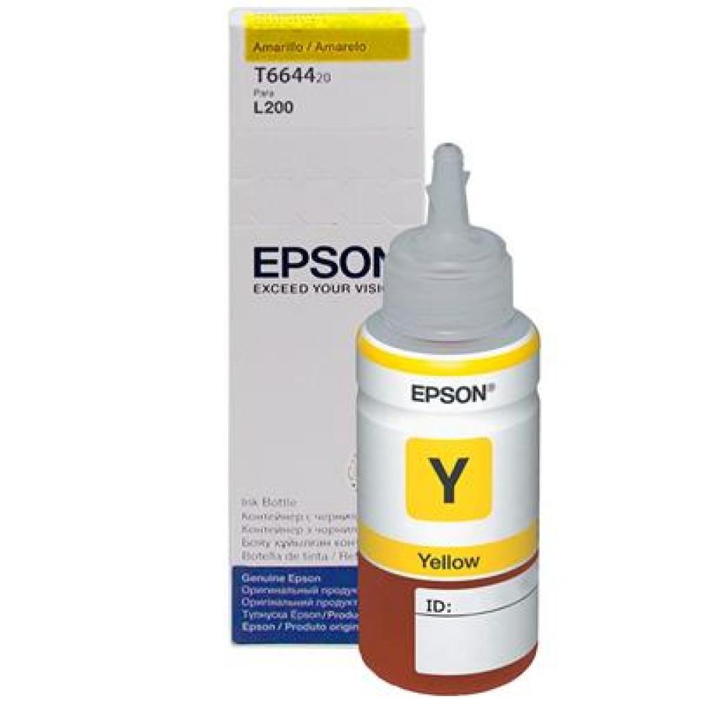 TINTA EPSON L1XX/L2XX/L3XX/L5XX T664420-AL YEL IVA