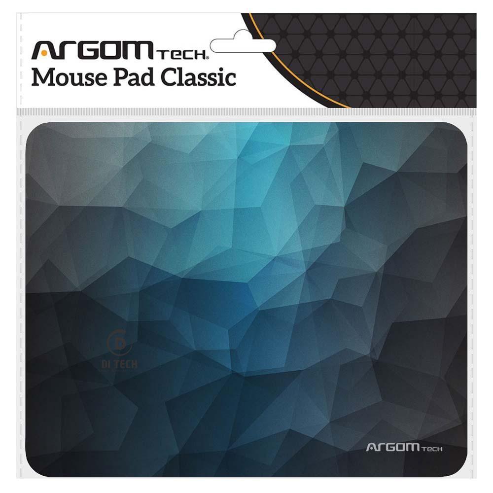 MOUSEPAD ARGOM ARG-AC-1233L PRETO/AZUL (IVA)