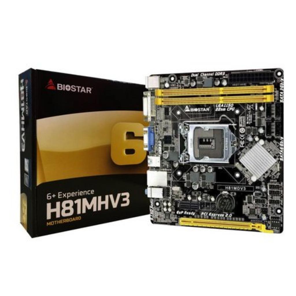 MB INTEL (1150) BIOSTAR H81MHV3