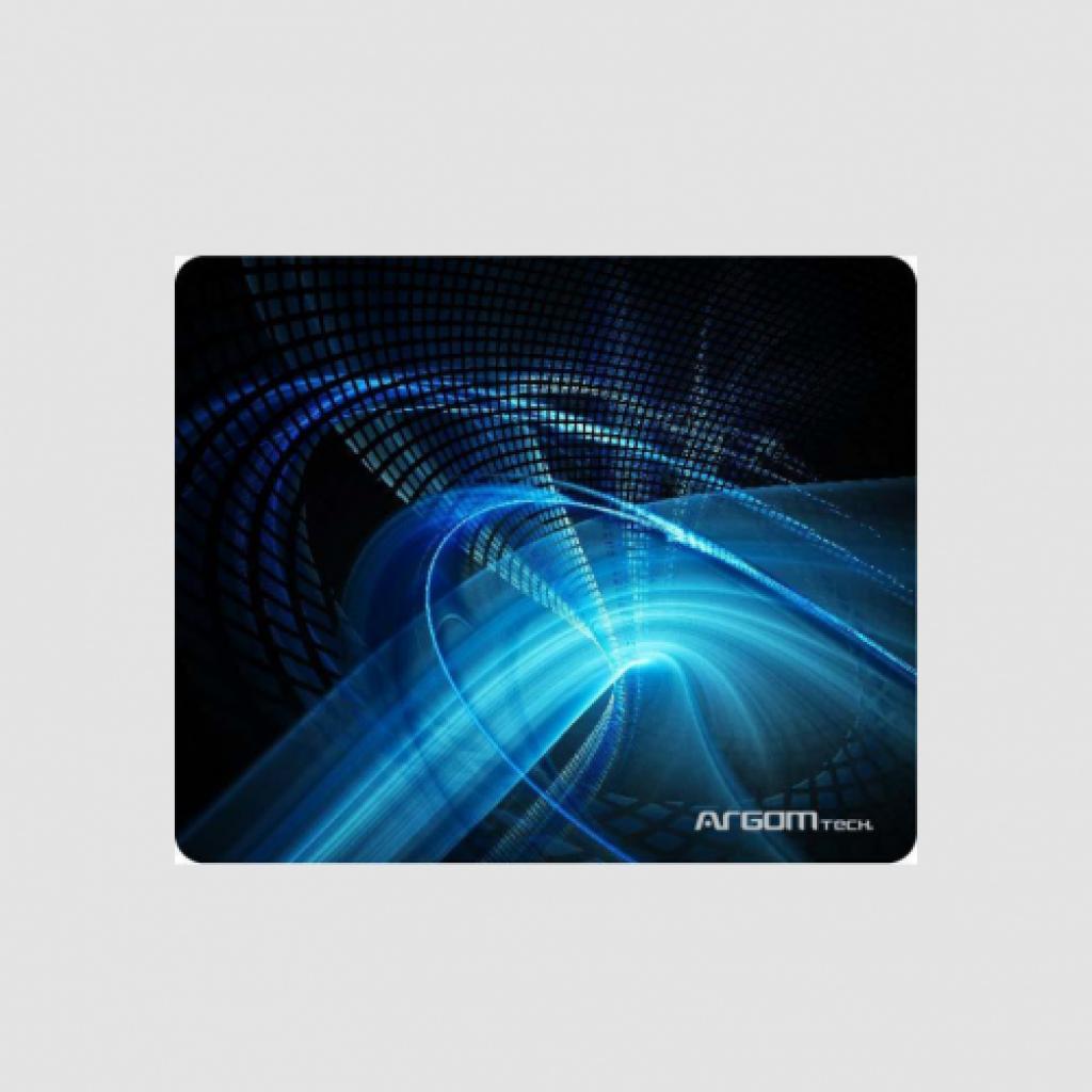 MOUSEPAD ARGOM ARG-AC-1235BL PRETO/AZUL (IVA)