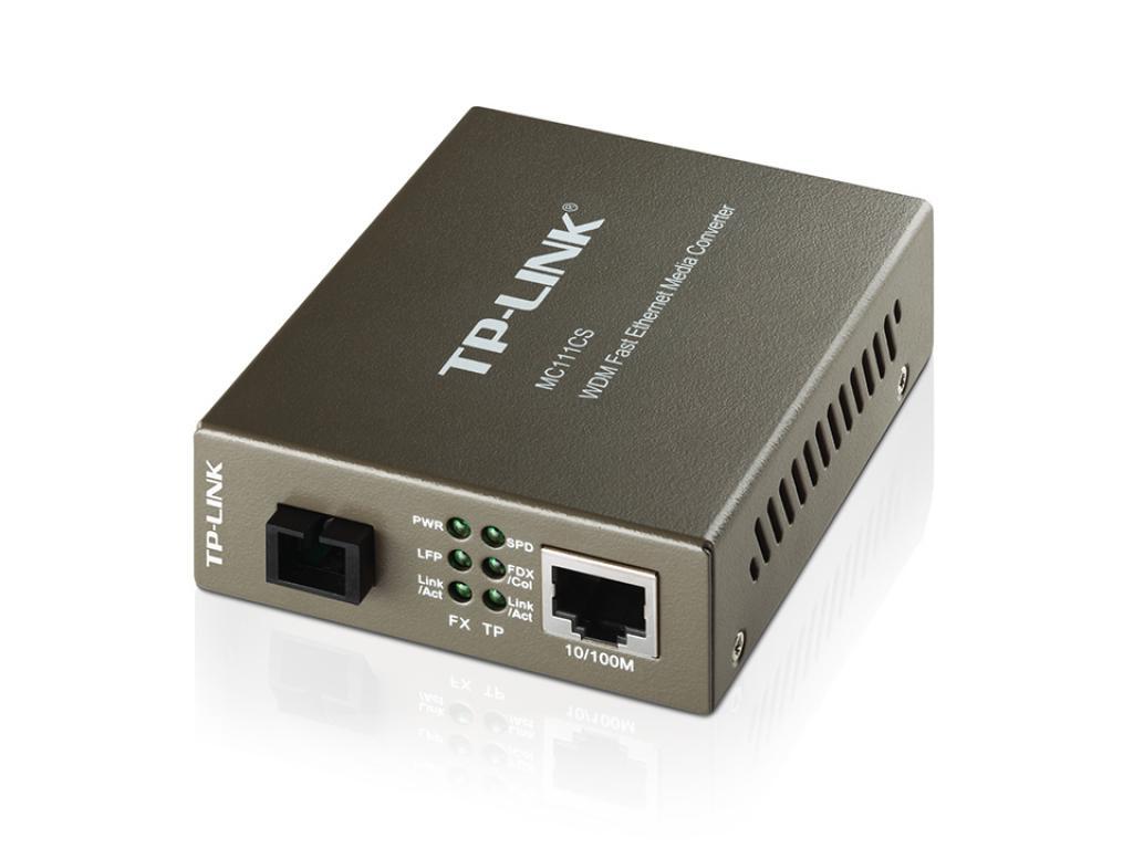 Fibra Conversor Tp-Link MC111CS WDM