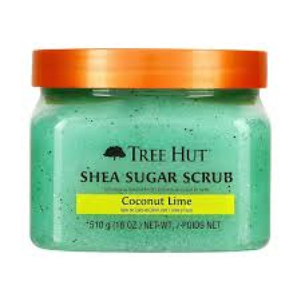 - TREE HUT SUGAR SCRUB COCONUT LIME 510 G