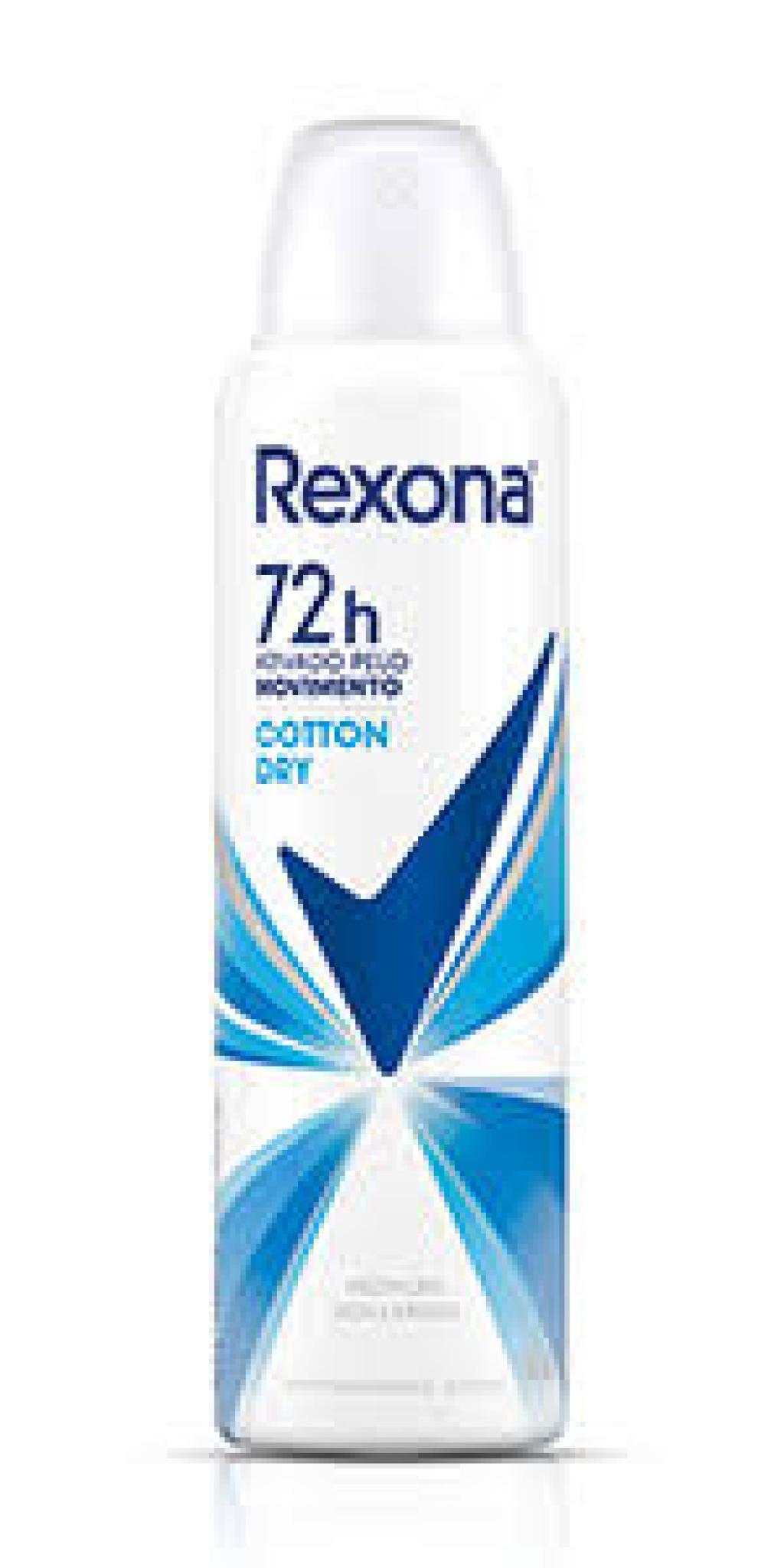 - DEO REXONA SPRAY COTTON DRY FEM 150 ML