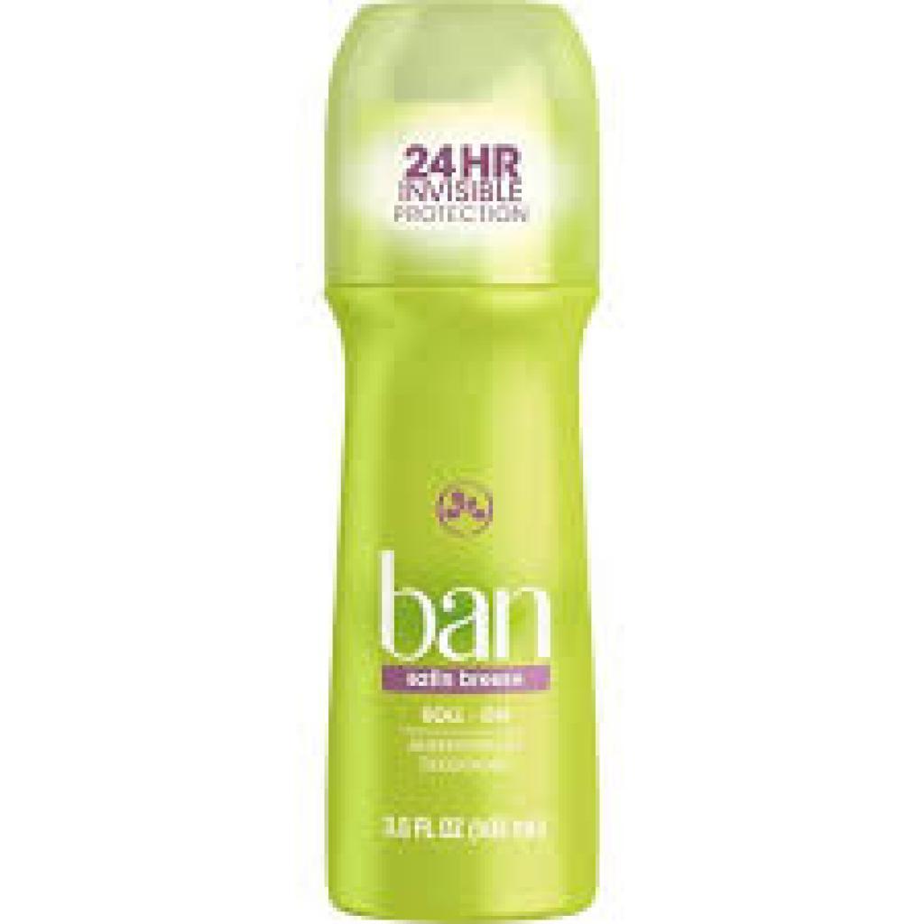 - DEO BAN ROLL ON SATIN BREEZE 103 ML