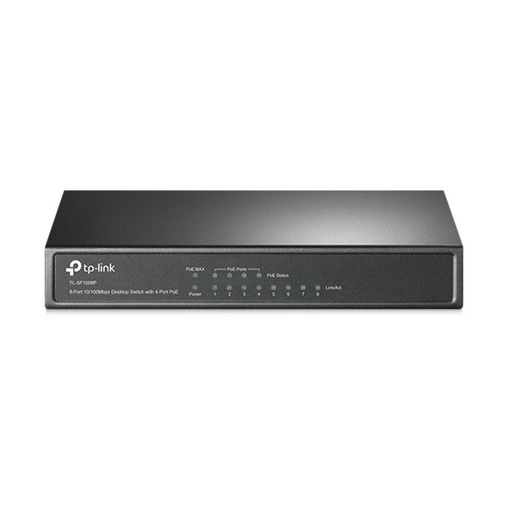 HUB  8 PORTAS TP-LINK TL-SG1008P COM POE