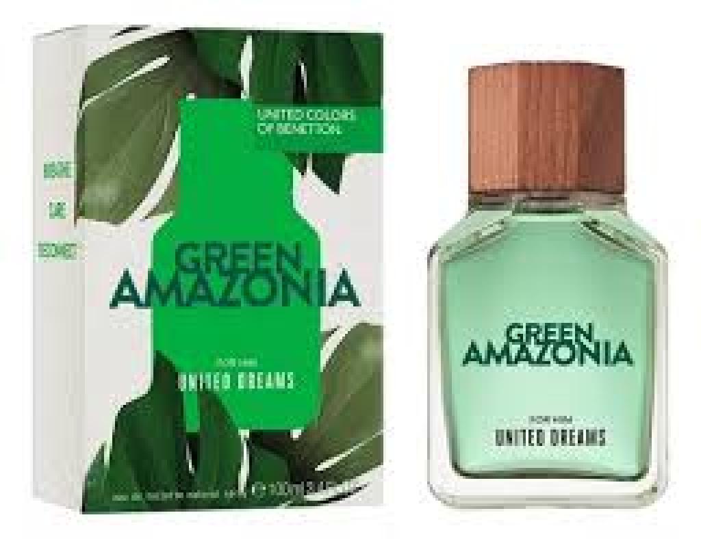 BENETTON COLORS GREEN AMAZONIA EDT MASC 100 ML