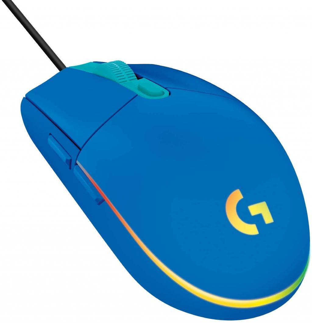 MOUSE LOGITECH G203 GAMING AZUL 910-005795