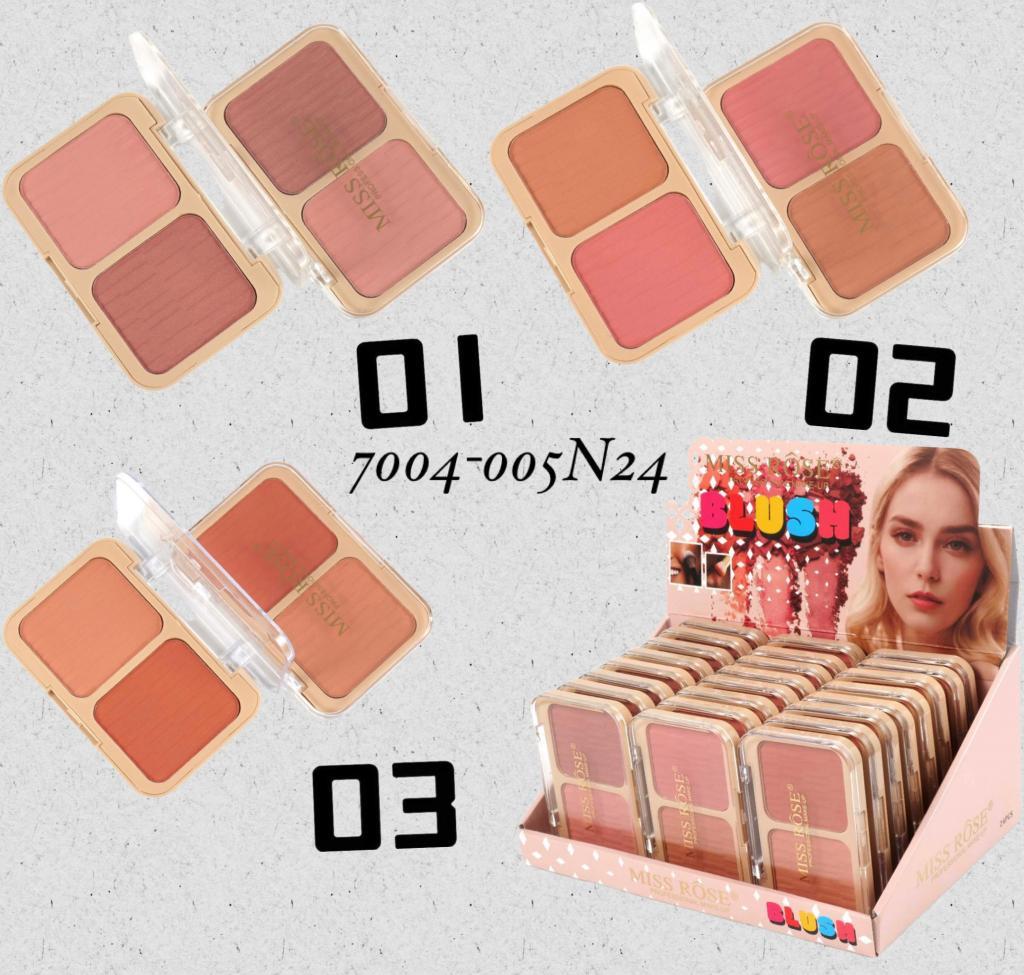 Blush Duo Miss Rose 2 Cores 7004-005N24