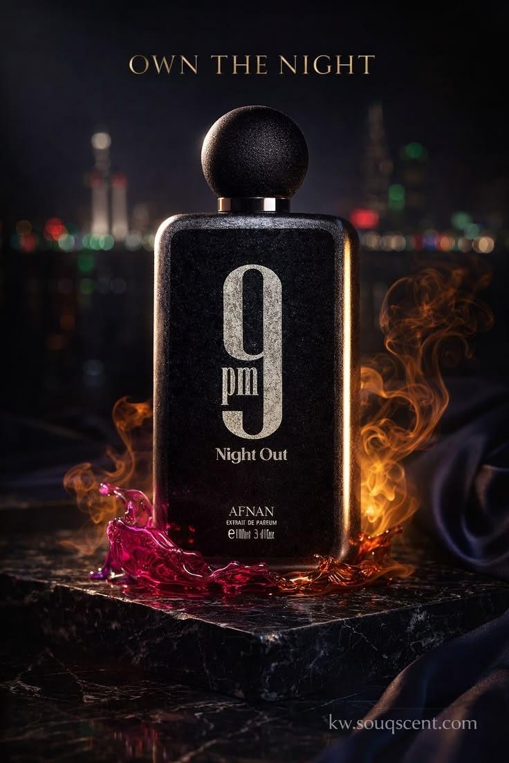 A. Afnan 9PM Night Oud Extrait De Parfum 100 ML