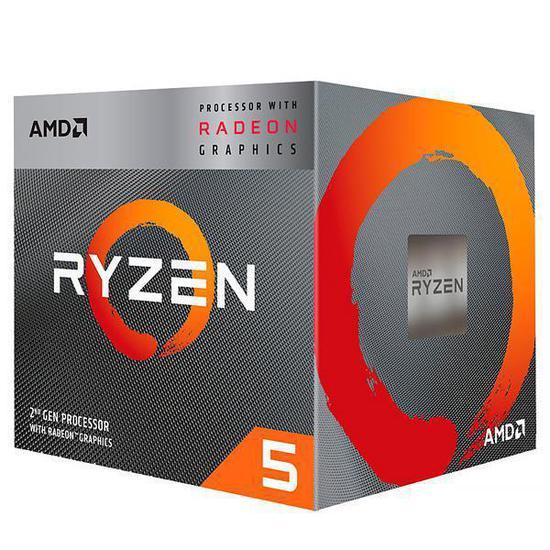 Processador AMD AM4 Ryzen R5-3400G 3.7GHZ 6MB