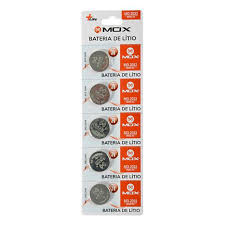 BATERIA MOX MO-2032 3V C/5 UNIDADES             SG
