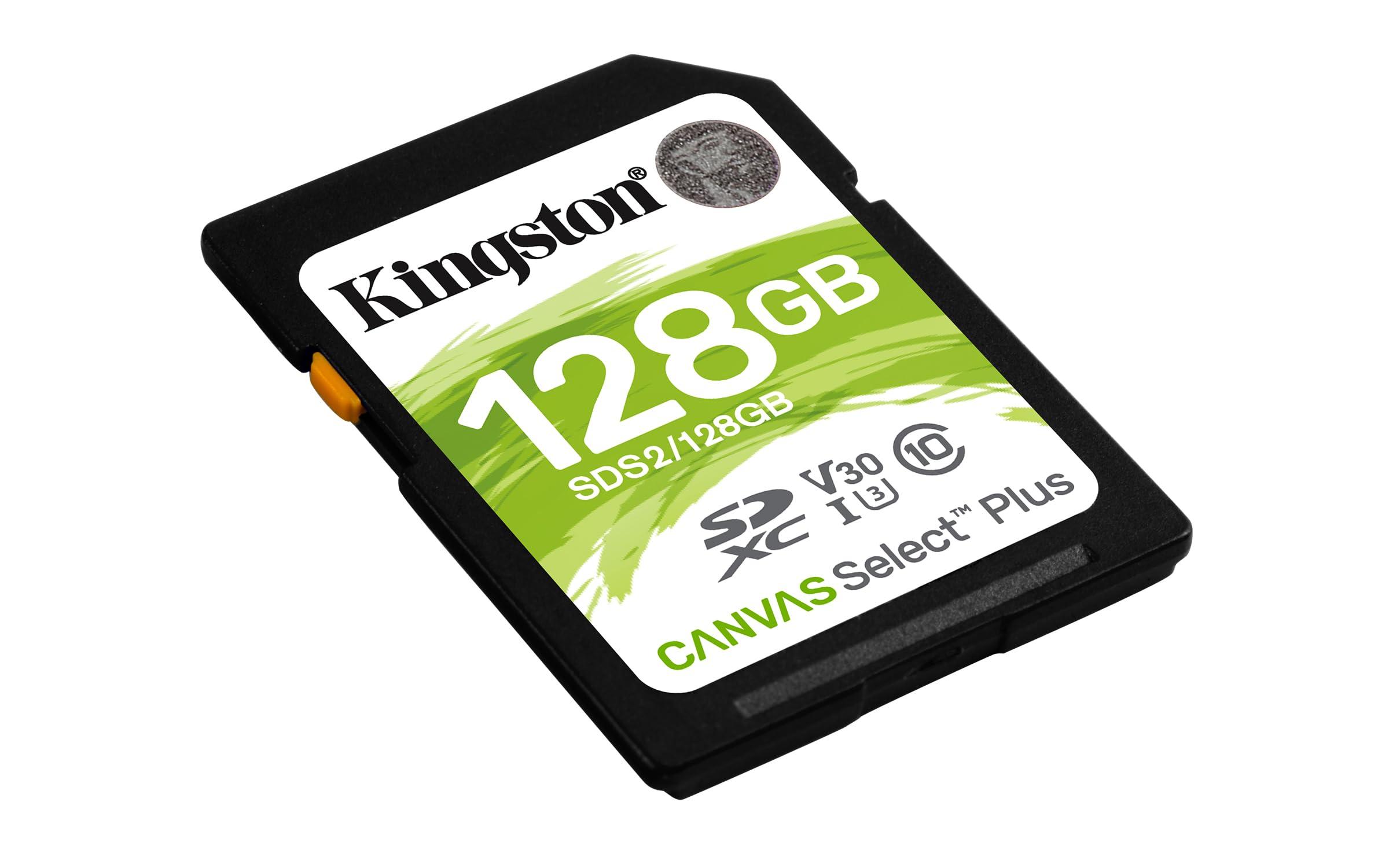 MEMORY SD MICRO128GB KINGSTON CANVAS CL10 100MB
