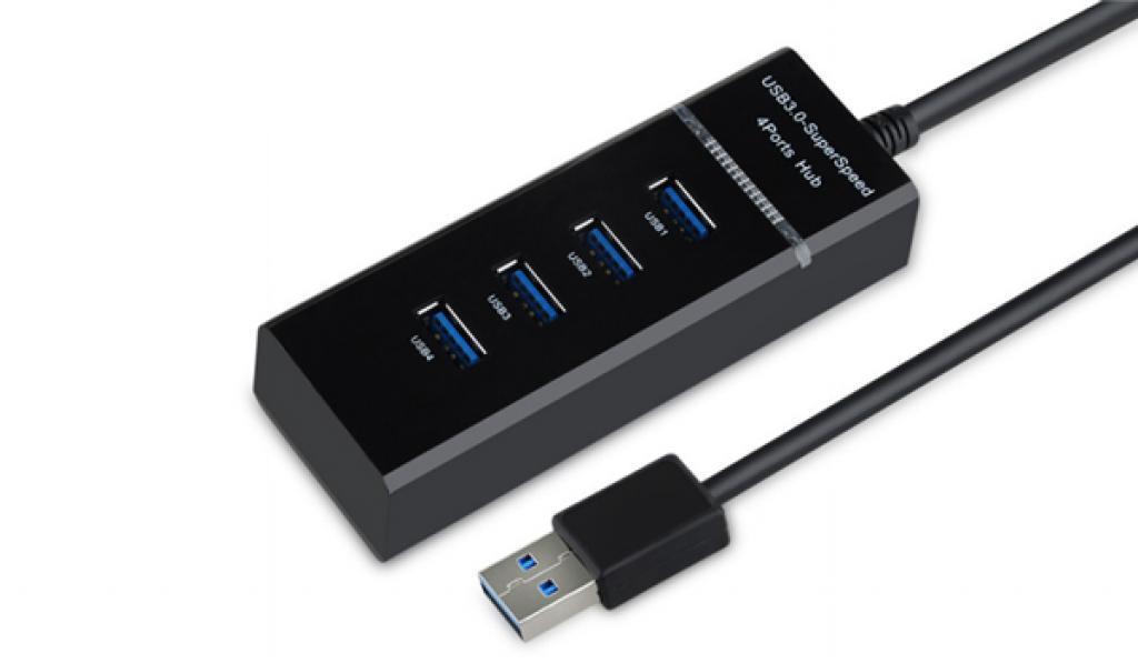 HUB  4 PORTAS SATE A-HUB14 PRETO USB 3.0
