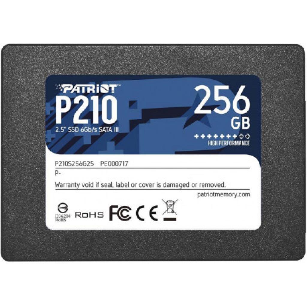 HD SSD SATA3  256GB 2.5" PATRIOT P210 P210S256G25