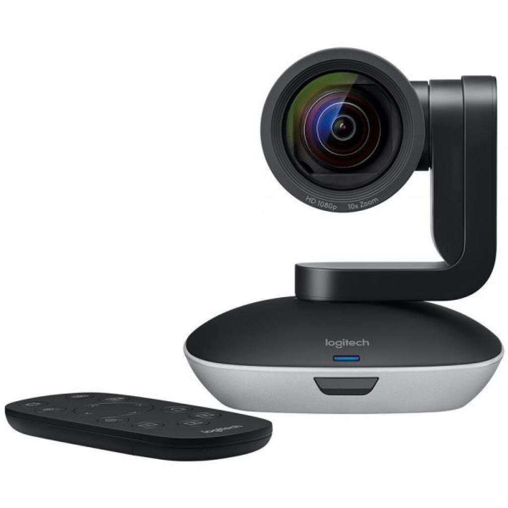 Webcam Logitech PTZ Pro 2 960-001184 Full HD com Controle Remoto