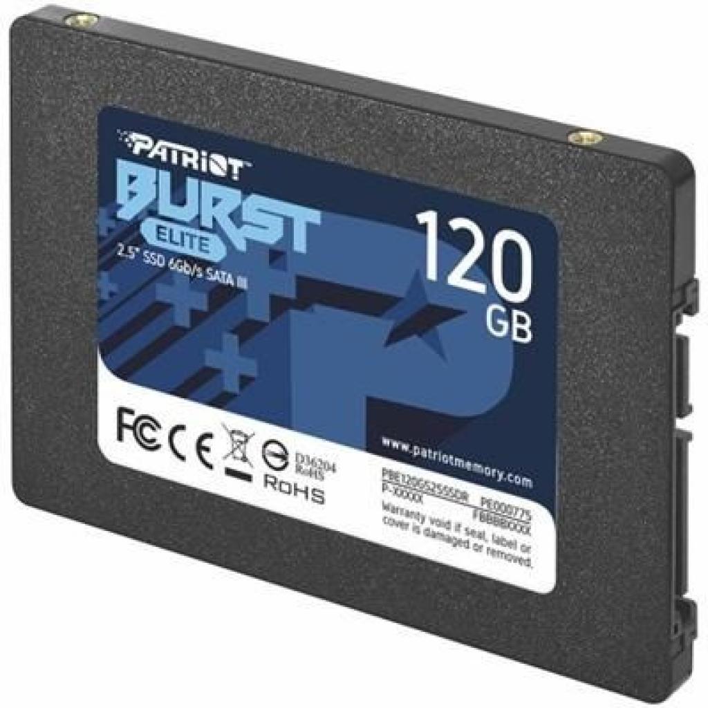 HD SSD SATA3  120GB 2.5" PATRIOT PBE120GS25SSDR