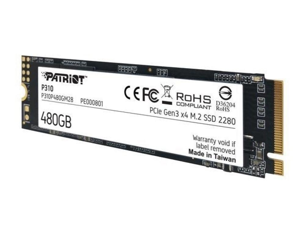 HD SSD M.2  480GB PATRIOT P310 P310P480GM28 NVME