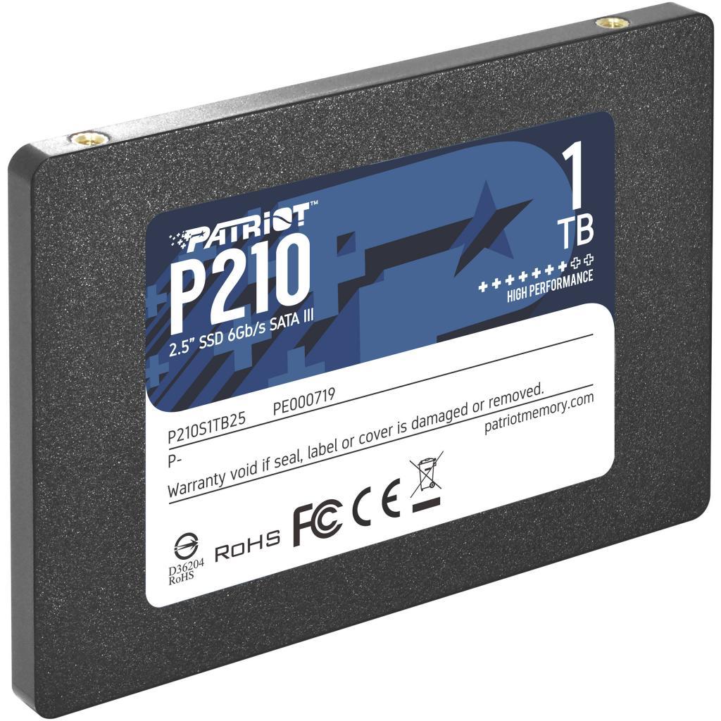 HD SSD SATA3 1TB PATRIOT P210 P210S1TB25