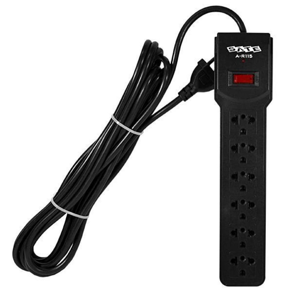 FILTRO DE LINHA 6 TOMADAS SATE A-R115 5MTS (IVA)