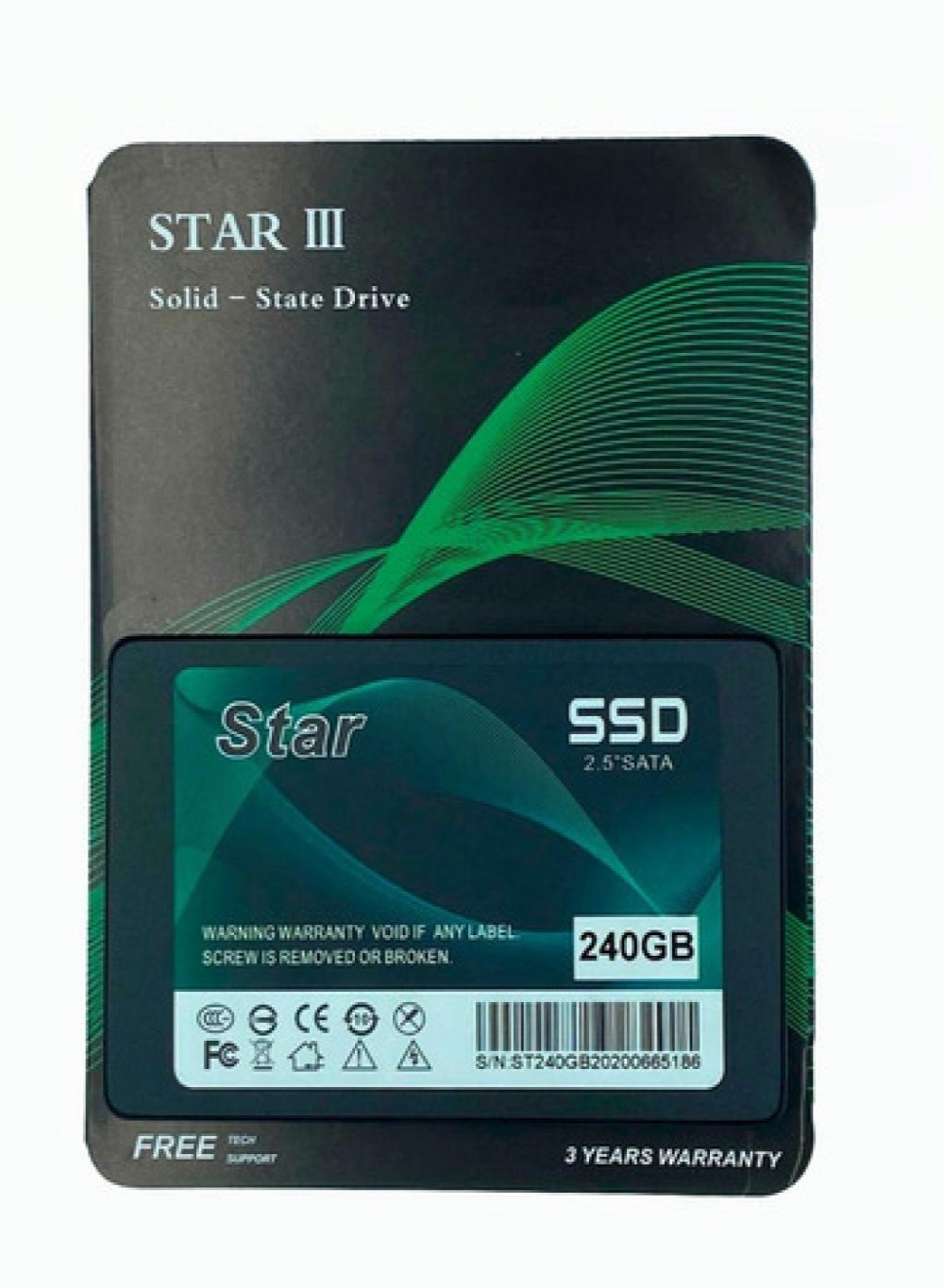 HD SSD SATA3  240GB 2.5" STAR