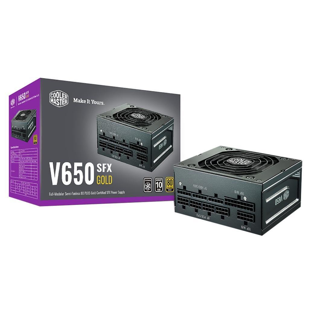 FONTE 650W COOLER MASTER V SFX GOLD 80PLUS+FM IVA