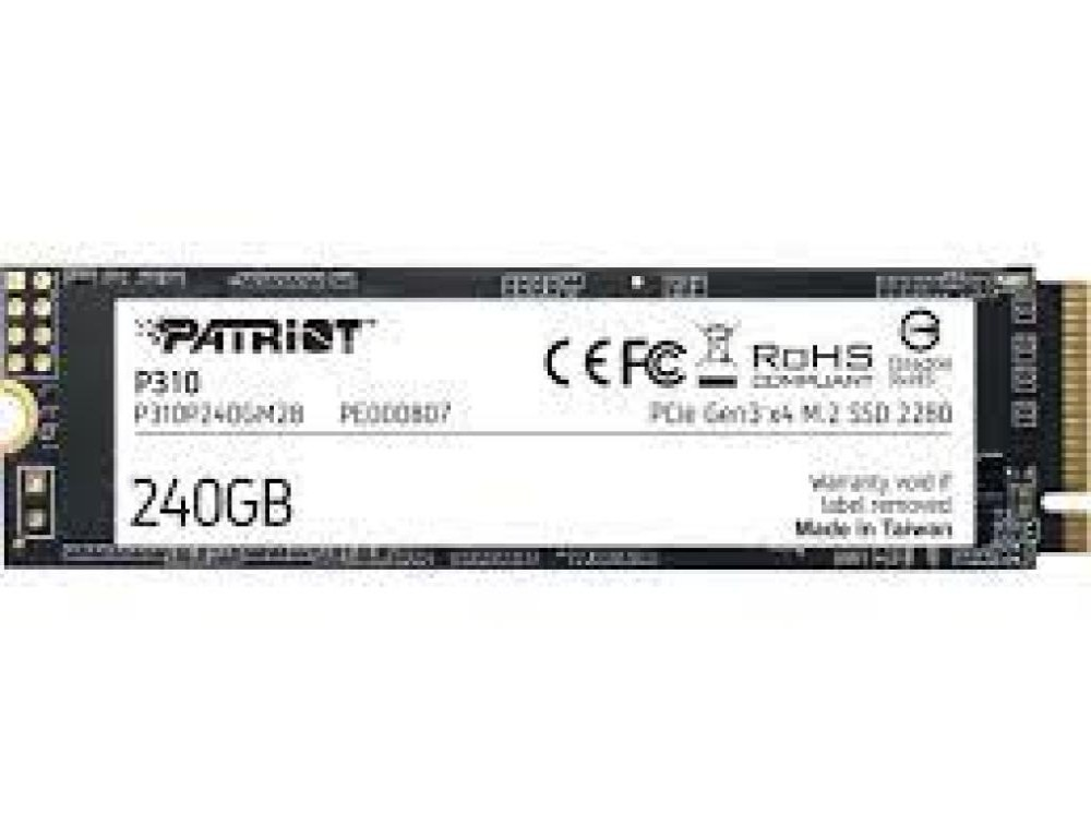 HD SSD M.2  240GB PATRIOT P310P240GM28 NVME