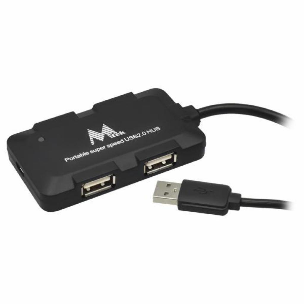 HUB  4 PORTAS MTEK HB-420 4 USB2.0 PRETO