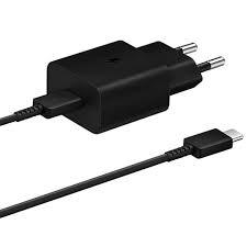 Carregador P/Cel Samsung 15W USB-C EP-T1510XBEGWW PR