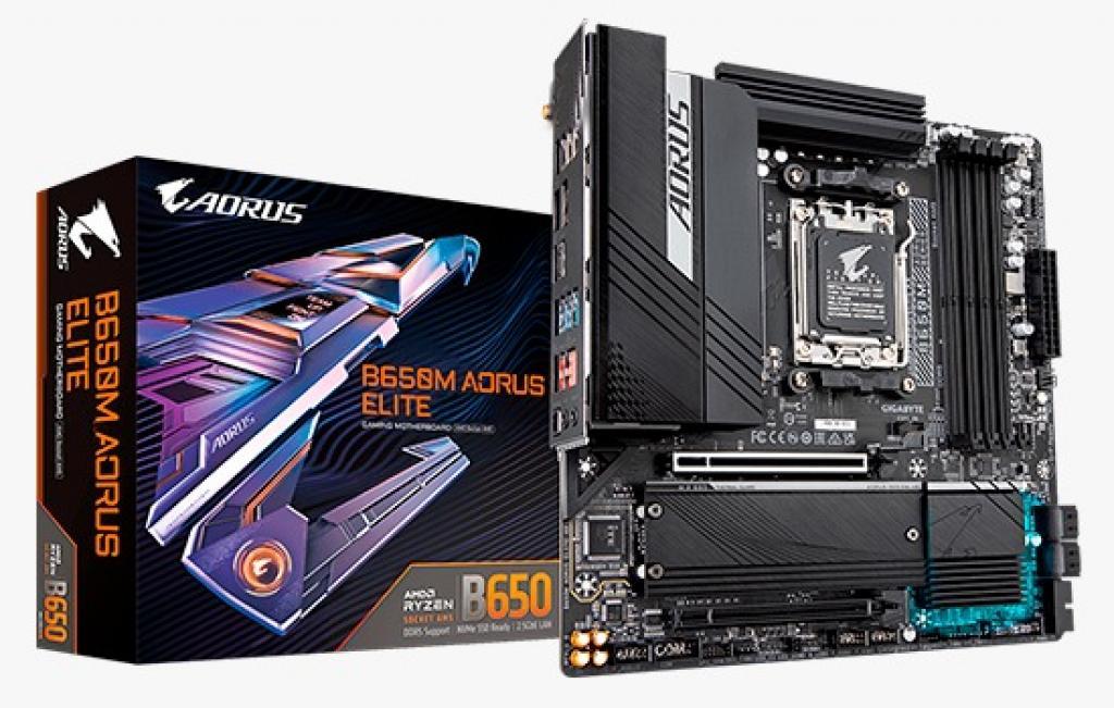 MB AMD (AM5) GIGABYTE B650M AORUS ELITE AX DDR5