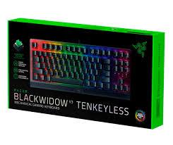 TEC. USB RAZER BLACKWIDOW V3 TENKEYLESS