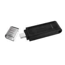 PEN DRIVE   64GB KINGSTON DT70 USB-C PRETO      SG