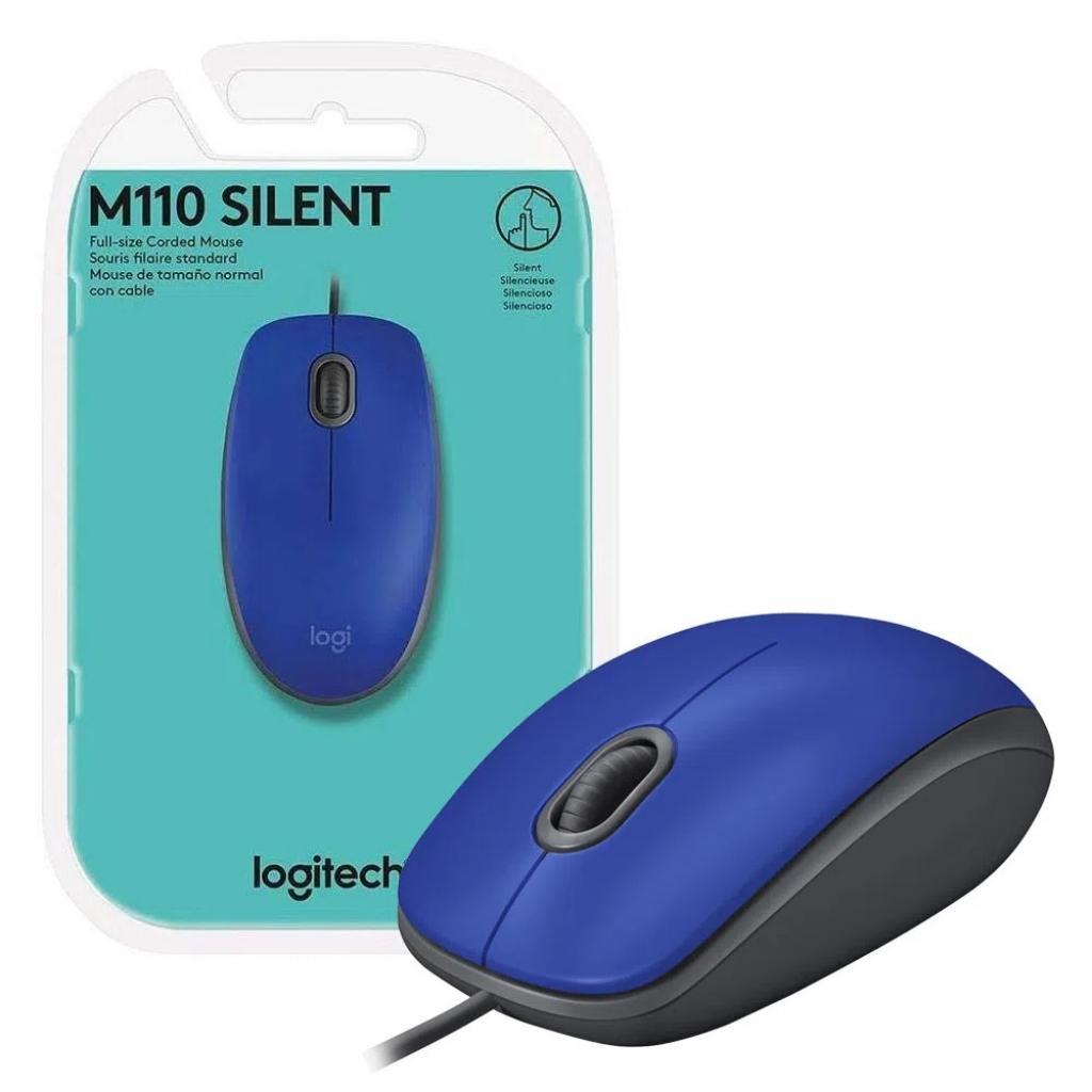 MOUSE LOGITECH M110 AZUL 910-006662