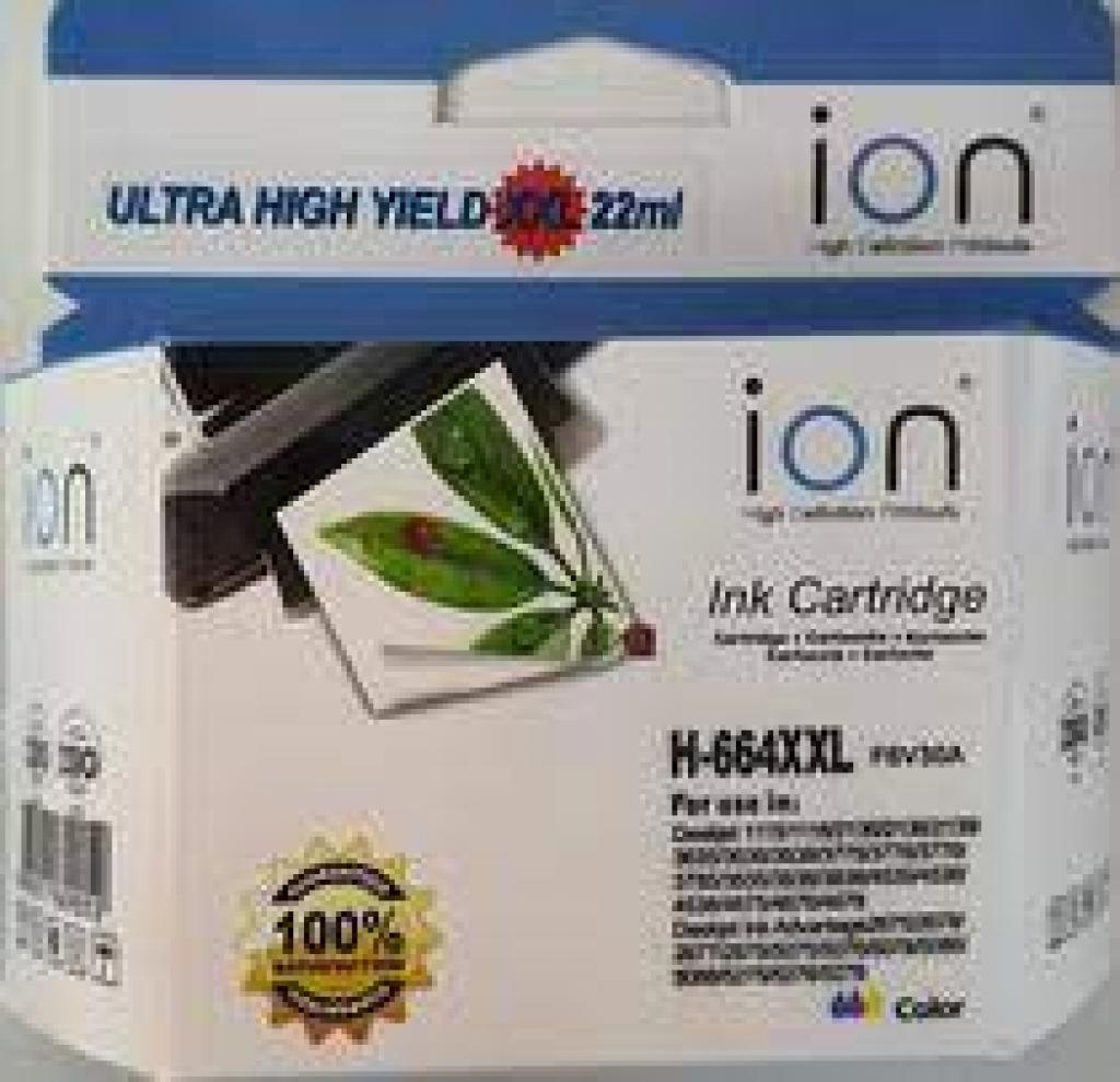 Cartucho ION (664XL)  Color 22ML S/G