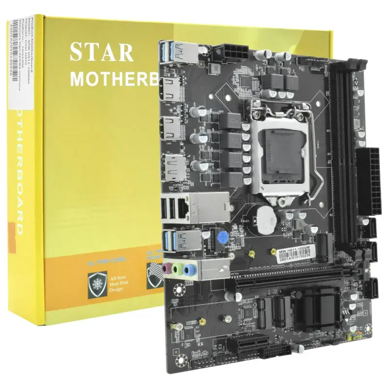 Placa Mae Intel (1200) Star H510/H511 Giga/Nvme