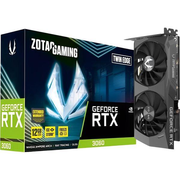 Placa de Video 12GB EXP. GF-RTX3060 Zotac Twin Edge ZT-A30600E-10M