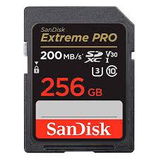 MEMORY SD MICRO256GB SANDISK  EXTREME PRO 140-200M