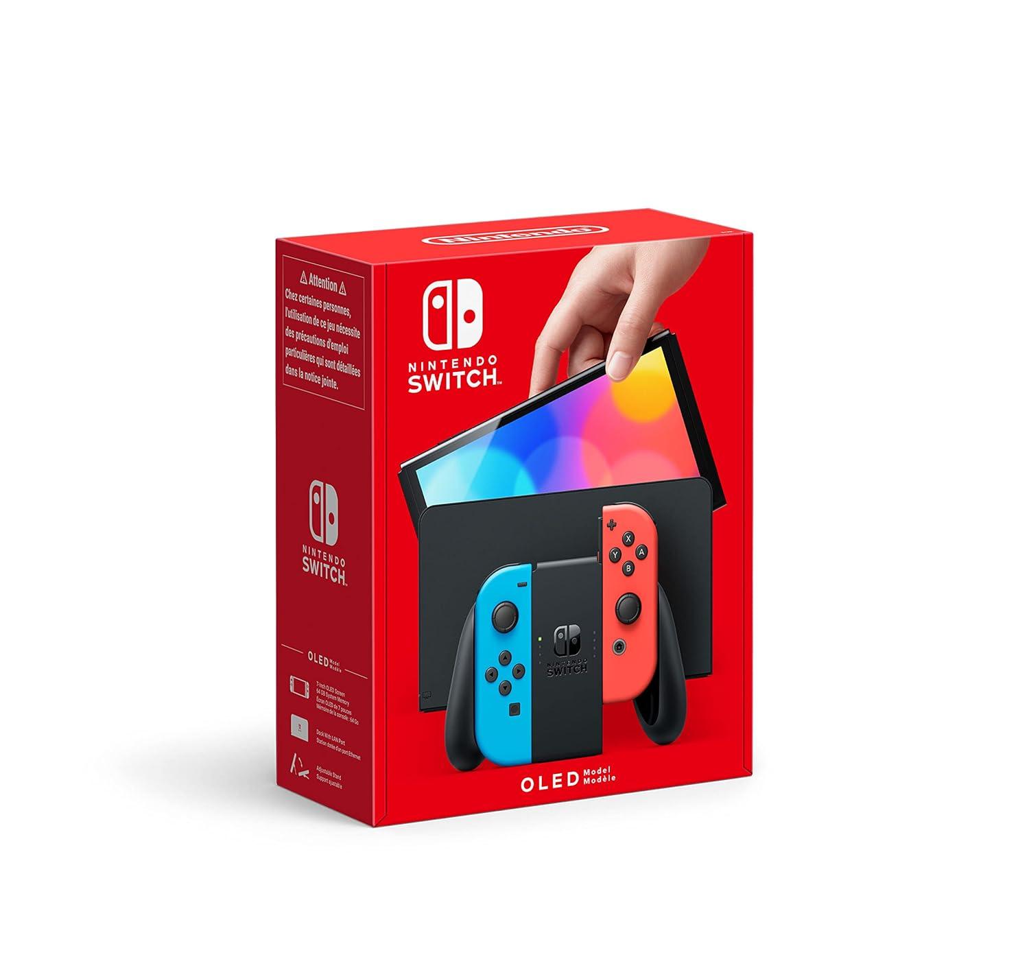 Game Nintendo Switch 64GB Oled Red/Blue