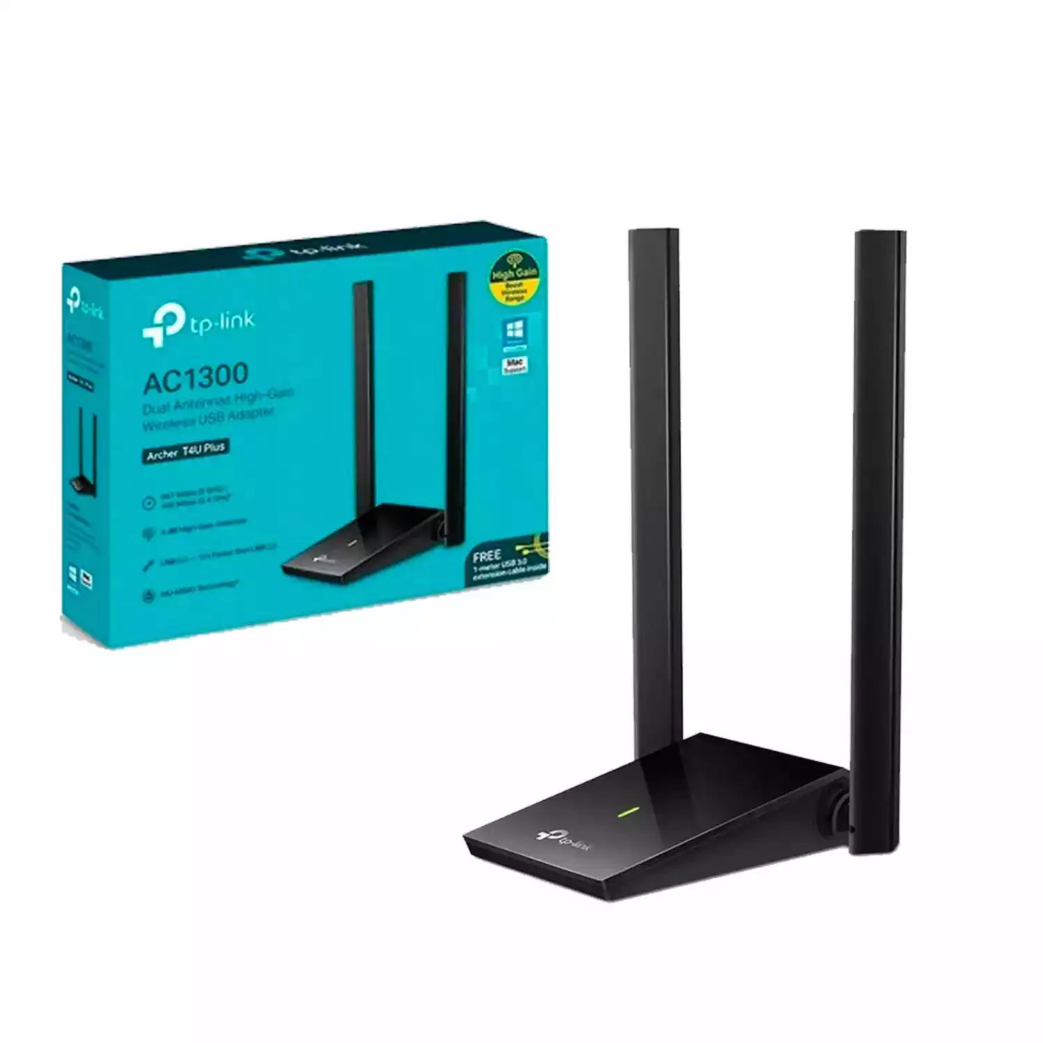 Adaptador USB Tp-Link Archer T4U Plus AC1300 Dual Band Wireless