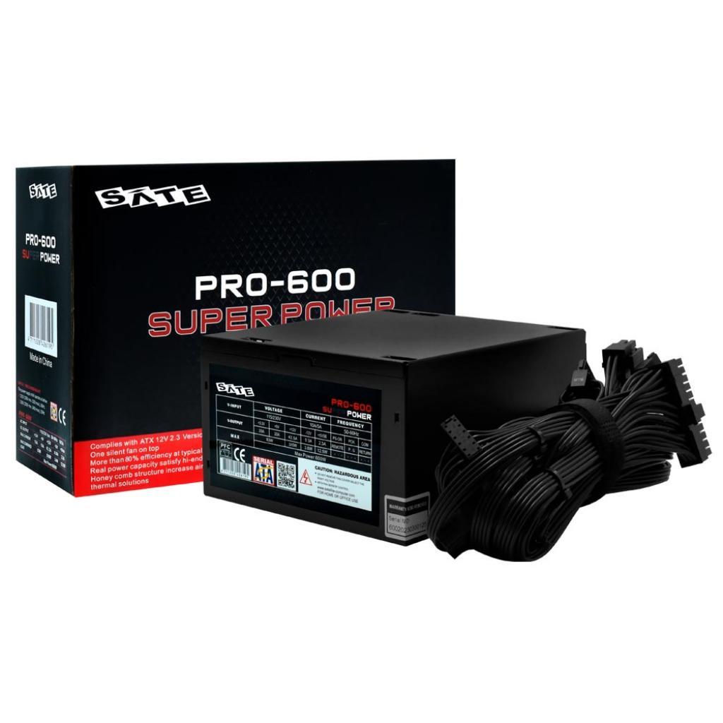 FONTE 600W SATELLITE PRO-600 SUPER POWER (IVA)