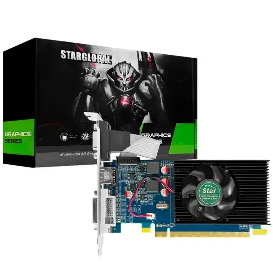 Placa de Video 2GB EXP. R5-230 Star DDR3 64Bits LP